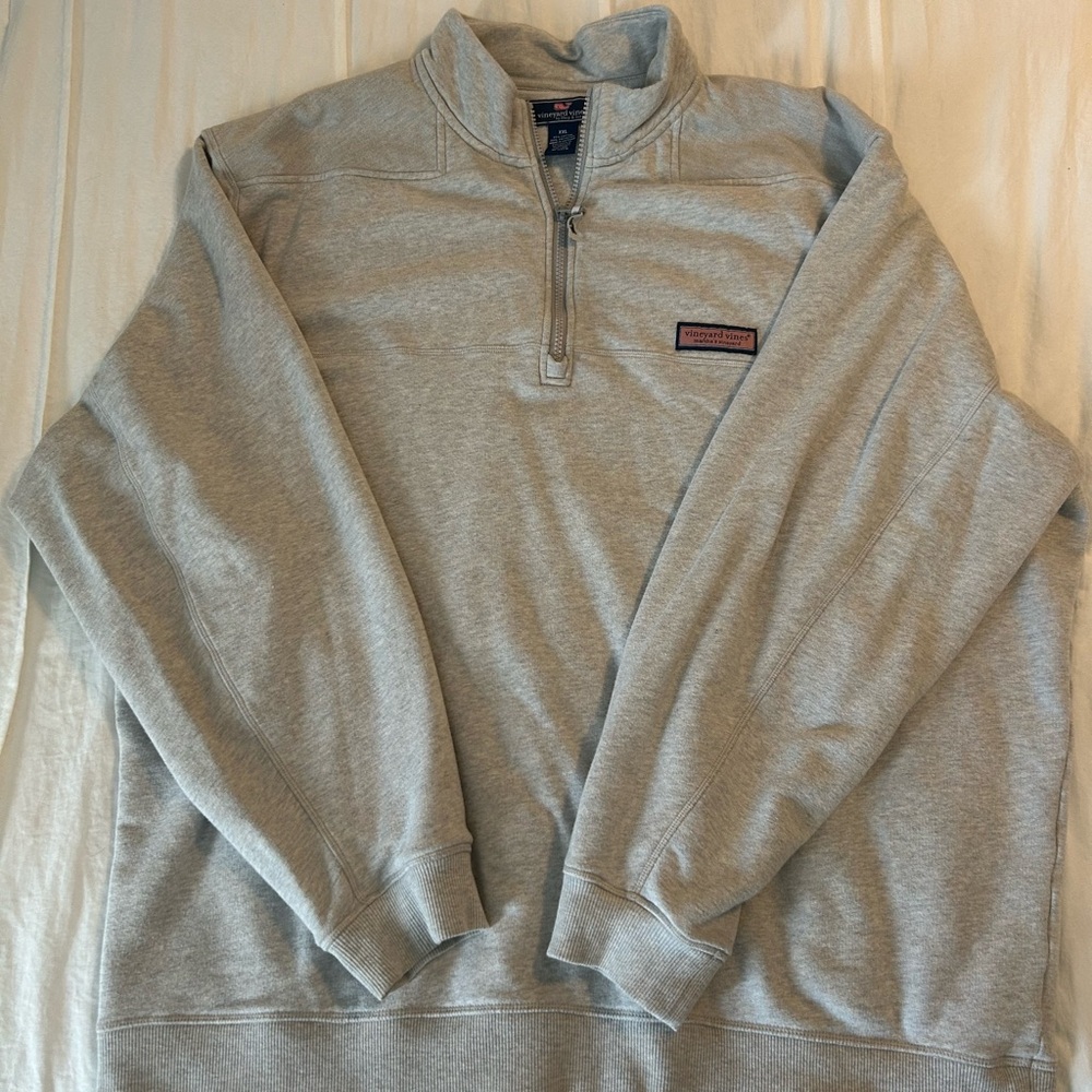 Vineyard Vines Light Gray Pullover